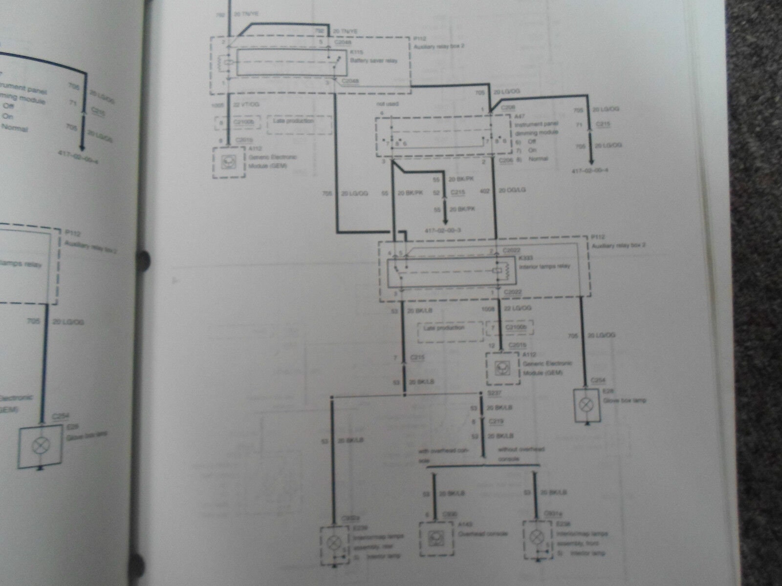 2001 Ford Explorer Sport Trac Wiring Electrical Diagram Etsy