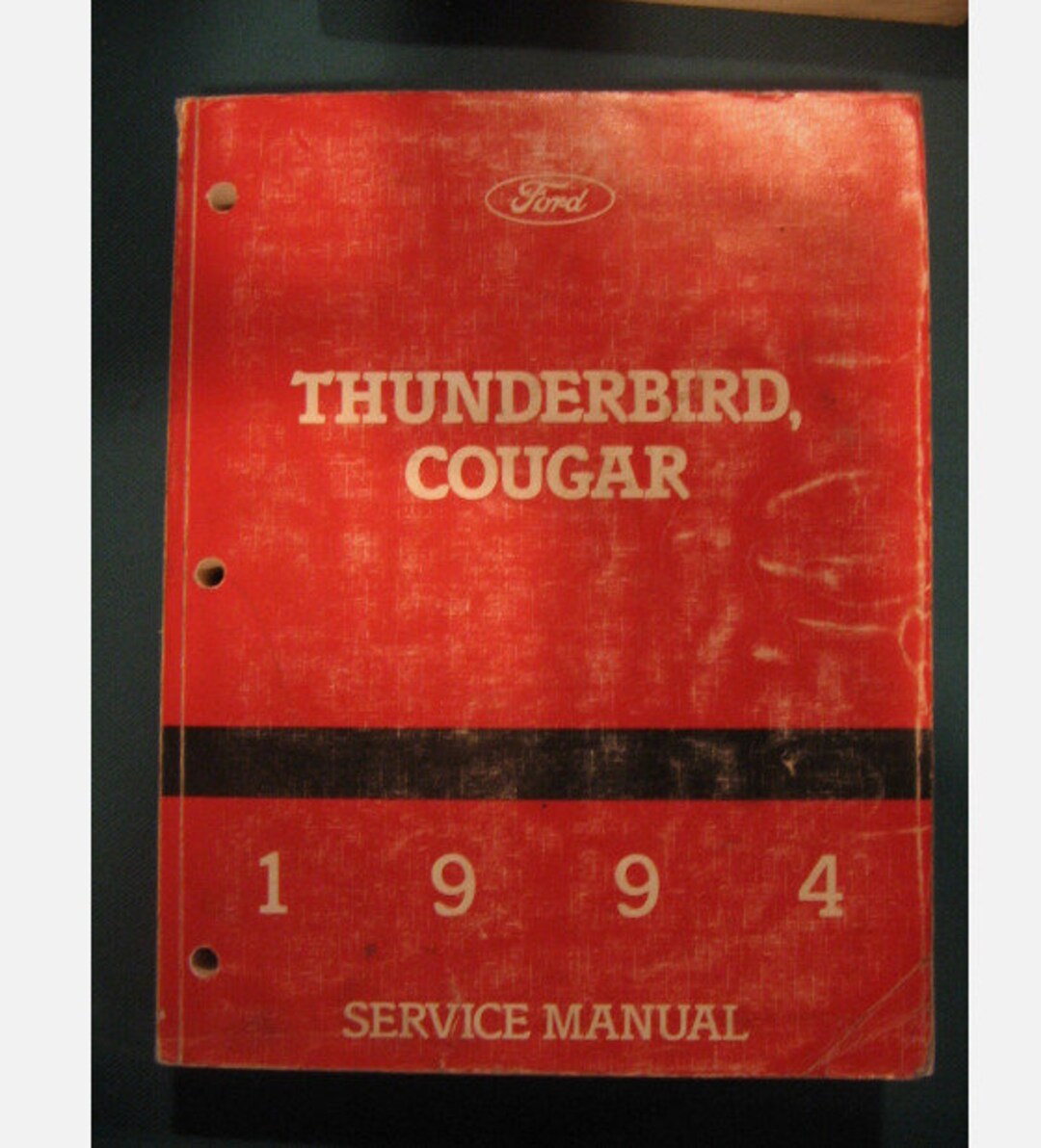 1994 Ford THUNDERBIRD & Mercury COUGAR Service Shop Repair Manual