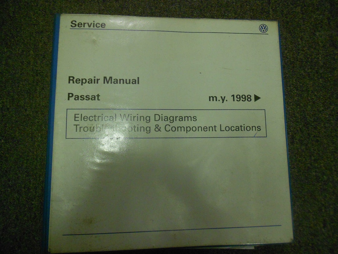 1998 1999 2000 2001 VW PASSAT Electrical Wiring Diagram Service Repair