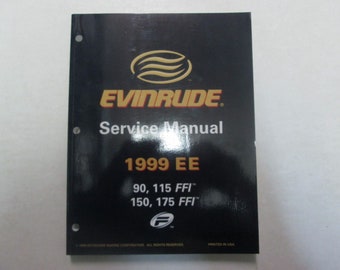 Manuel D'entretien OMC Evinrude 1999 - Moteurs 5 à 15 CV 4 Temps - Occasion