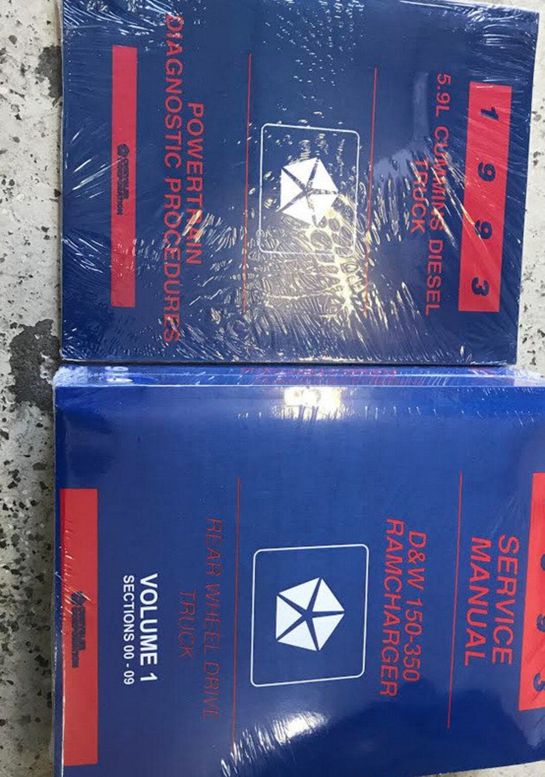 1993 Dodge Ramcharger Truck D&W Dw 150 250 350 Service Shop Repair