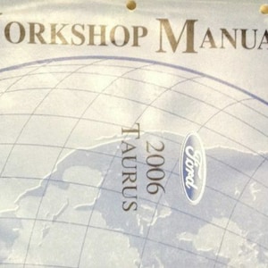 2006 Ford Taurus Service Shop Repair Workshop Manual OEM