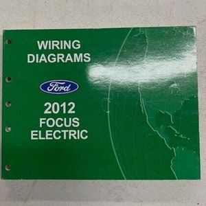 2012 FORD FOCUS Electric Electrical Wiring Diagram Troubleshooting Manual EWD