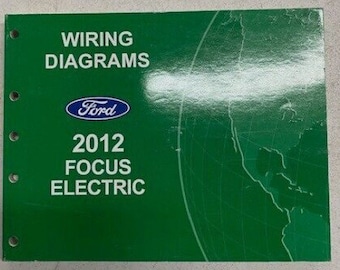 2012 FORD FOCUS Electric Electrical Wiring Diagram Troubleshooting Manual EWD