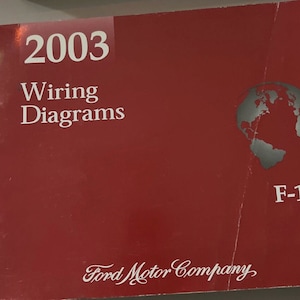 2003 FORD F150 F-150 Electrical Wiring Diagrams Manual EWD
