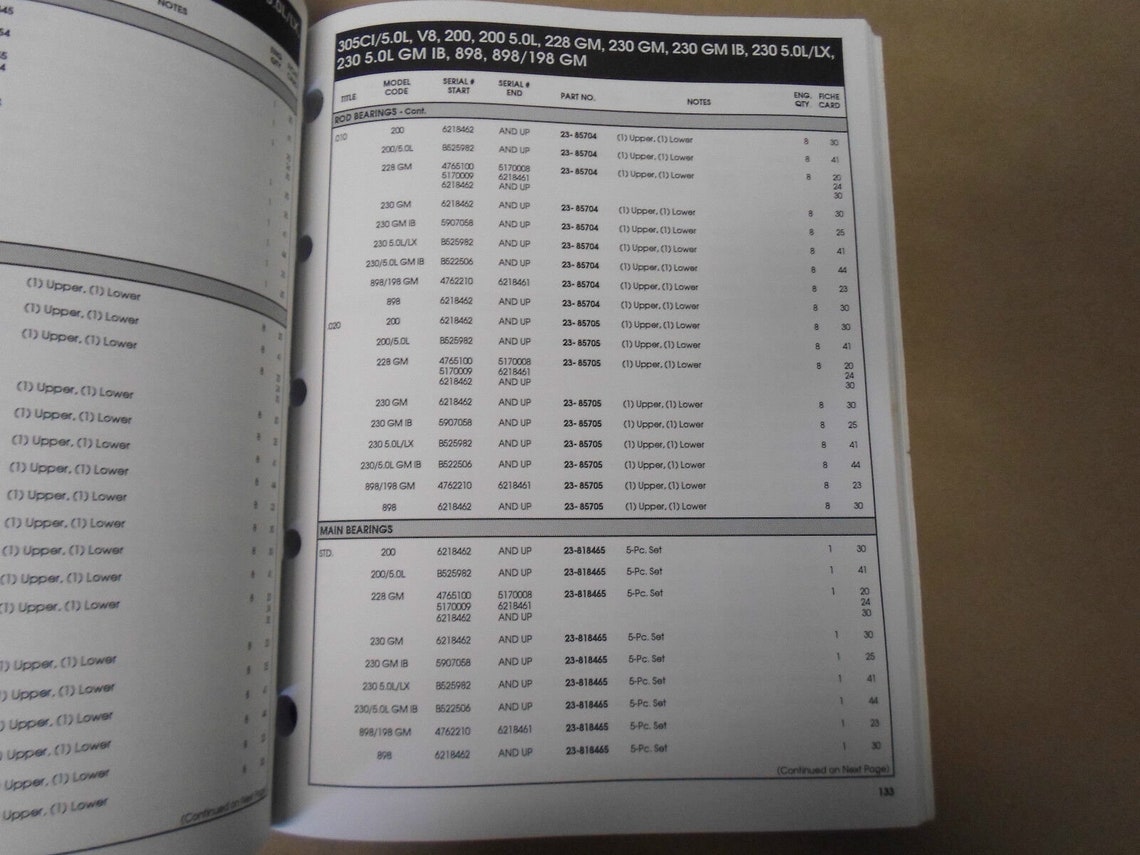 1993 Quicksilver Marine Parts and Accessories Engine Service Etsy