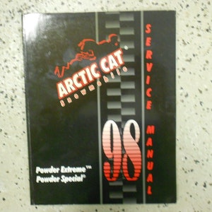 1998 ARCTIC CAT Powder Extreme Special Service Repair Shop Manual