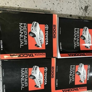 2006 Toyota TACOMA TRUCK Service Shop Repair Manual Set New