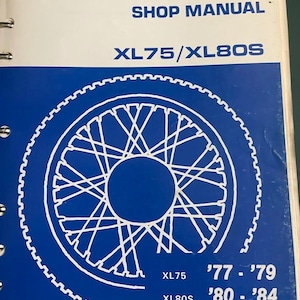 1977 1978 1979 1980 1984 HONDA XL75 XL80S Service Shop Repair Workshop Manual