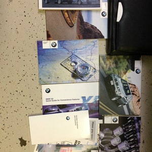 2003 Bmw X5 X 5 X-5 X5 3.0I 4.4I 4.6I Owners Manual W Case + Extras Oem Book