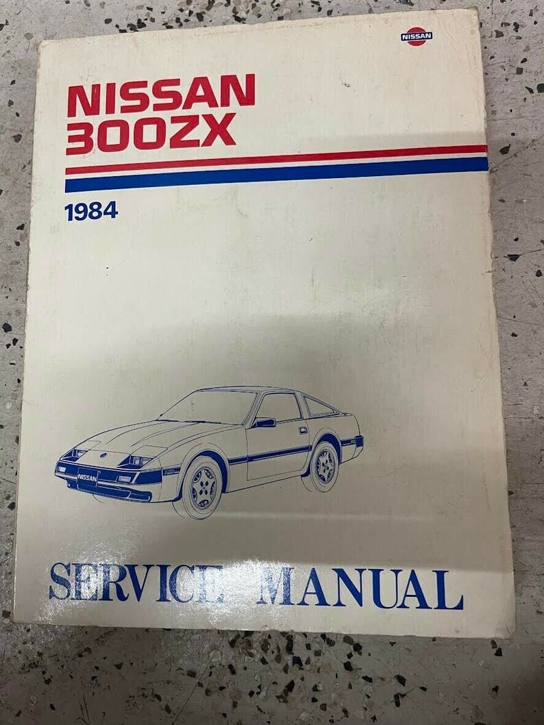 1984 Nissan 300zx 300 Zx Service Repair Shop Manual Etsy