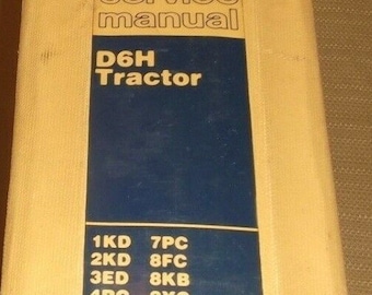 CAT Caterpillar D6H & D6H Crawler Tractor Dozer Bulldozer Service Manual OEM