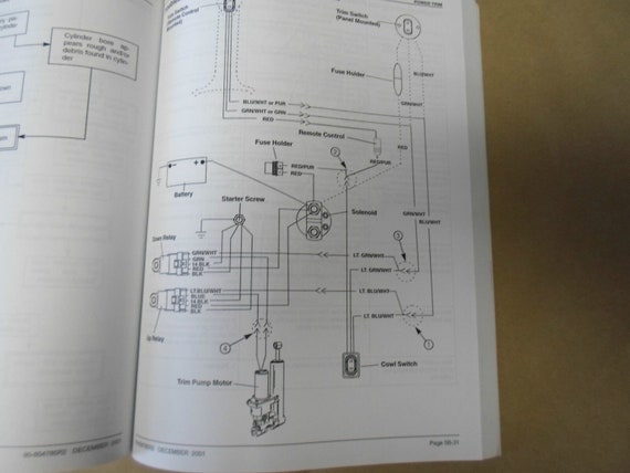 1998 Mercury 25 BigFoot Fourstroke Service Manual… - image 9