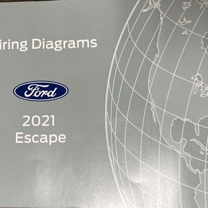 2021 Ford Escape Wiring Electrical Diagram Manual Oem Factory Etm Ewd