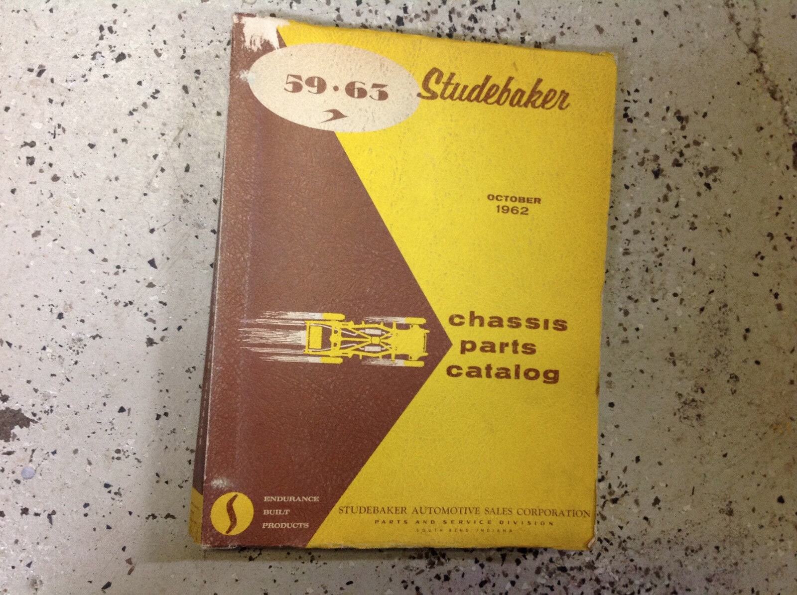 1959 1960 1961 1962 1963 Studebaker CaR Chassis Parts Catalog Manual OEM
