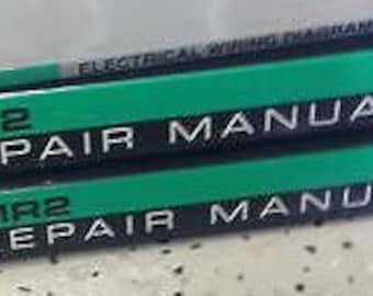 2003 Toyota MR2 MR 2 Service Repair Shop Workshop Manual Set EWD