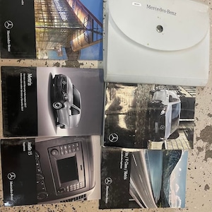 2017 Mercedes Benz Metris Owners Operators Owner Manual Oem Set Worn