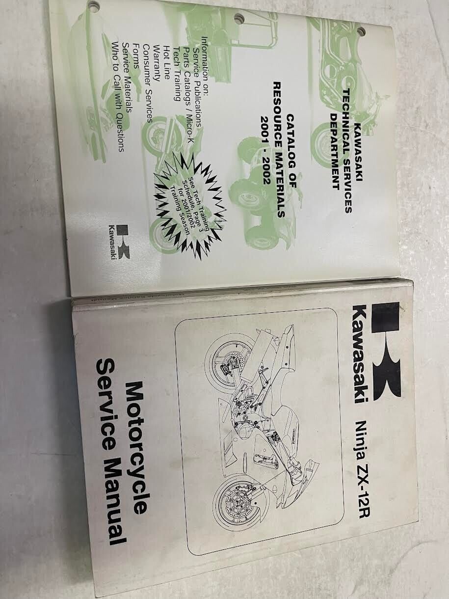 2002 Kawasaki Ninja ZX-12R Service Repair Shop Manual OEM 99924