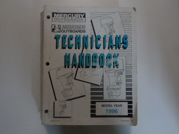 1996 Mercury Mariner Technicians Handbook Manual … - image 1