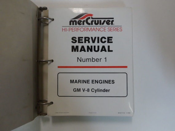 1990 MerCruiser 1 Marine Engines GM 8 Cylinder Se… - image 2
