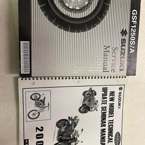 Suzuki GSF1250S/A GSF1250 Servicereparatiewerkplaats Handleidingenset K7 99500-39300-03E
