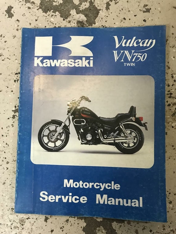 Kawasaki vulcan sale 750 manual