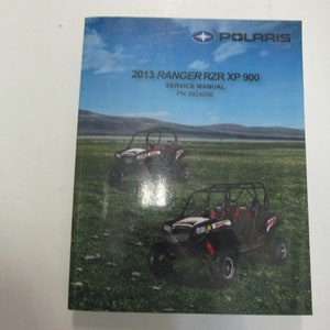 2013 Polaris RANGER RZR XP 900 Service Repair Workshop Manual 9924096
