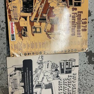 1979 Ford Equipment & Furniture Catalog Manual Set W Price List OEM