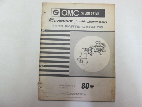 Lot De 12 Manuels De Réparation Moteurs Hors-bord – Johnson/Evinrude/OMC, Vintage USA