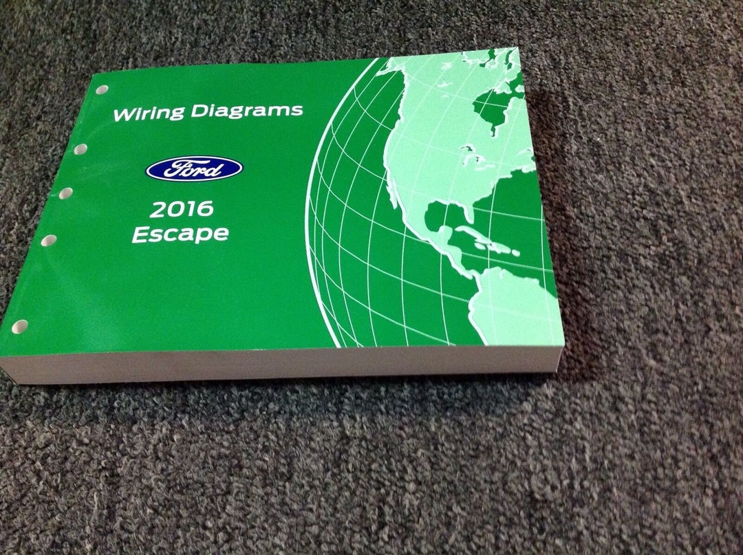 2016 Ford Escape Electrical Wiring Diagram Troubleshooting Manual EWD