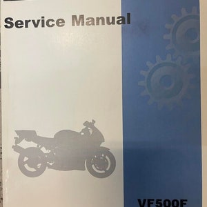 1984 1985 1986 Honda Interceptor 500 VF500F Service Shop Repair Manual