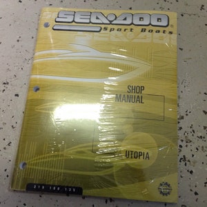 2001 2002 Sea Doo UTOPIA 185 UTOPIA 205 Service- och reparationsmanual bild 2