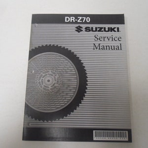 2008 Suzuki DR-Z70 Service Repair Shop Manual 99500-40030-03E 1ST EDITION OEM 08