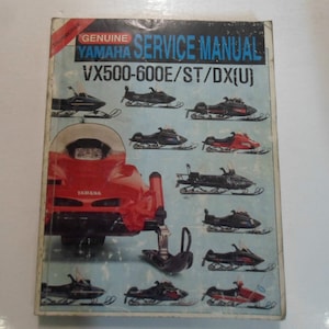 1994 Yamaha Vx500 600E St Dx (U) Service Repair Shop Workshop Manual New