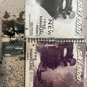 1999 Ski Doo Grand Touring 700/SE Formula III Mach Service Shop Manual Set OEM image 6