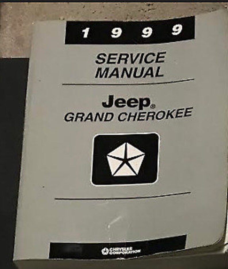 1999 Oem Mopar Jeep Grand Cherokee Service Repair Shop Manual Etsy