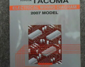 Toyota Tacoma 2016 Full Wiring Diagrams , Instant download as PDF - 697 pages