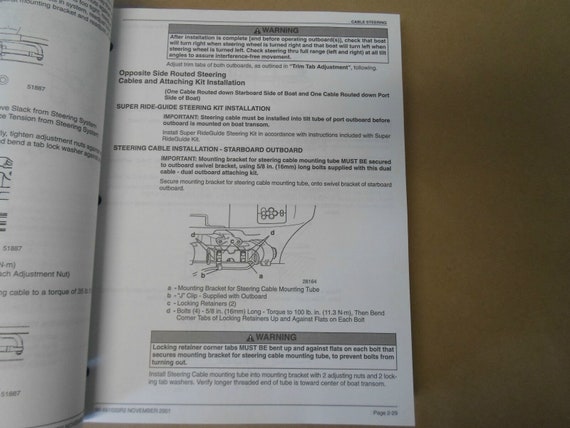 2001 Mercury Outboard Rigging Technicians Guide 3… - image 4