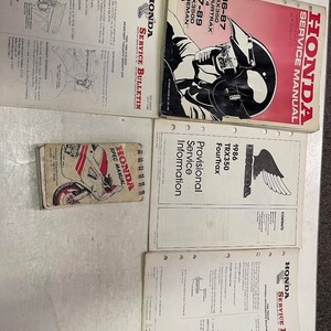 1986 1987 1988 1989 Honda TRX350 FOURTRAX FORMAN Servicewerkplaats Reparatiehandleidingset