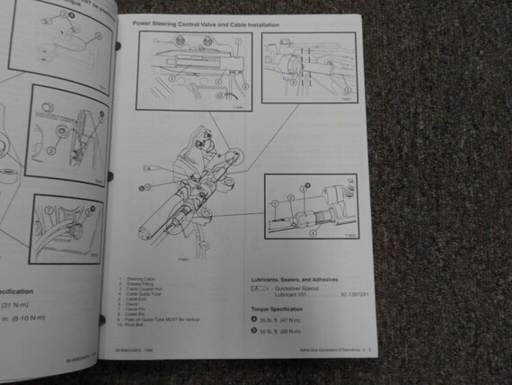 1997 Mercruiser Technicians Handbook Sterndrive U… - image 7