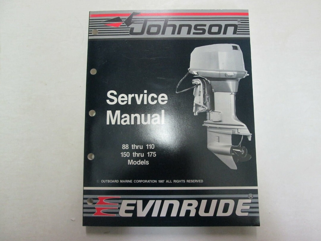 1993 JOHNSON/EVINRUDE/OMC OUTBOARD 2 THRU 8 HP MODELS SERIES ET