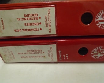 1990s Alfa Romeo 145 Service Repair Shop Manual Factory OEM 2 Volume Book Set **
