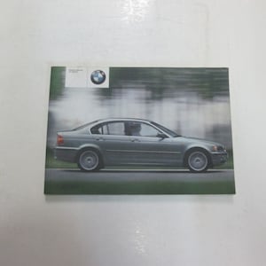 2003 BMW 320i 325i 325xi 330i 330xi Owners Operators Owner Manual OEM Factory