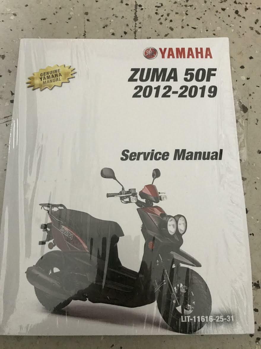 2012 2013 2014 2017 2019 Yamaha Yw50fb Zuma Scooter Repair Service