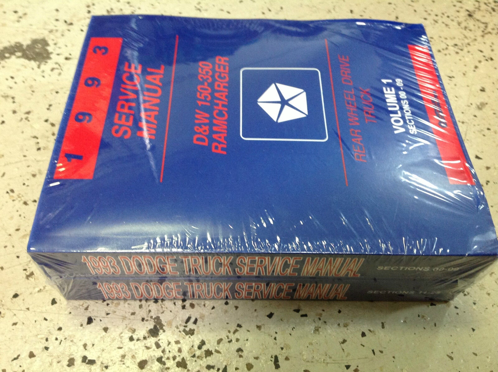 1993 Dodge Ramcharger Truck D&W Dw 150 250 350 Service Shop Repair