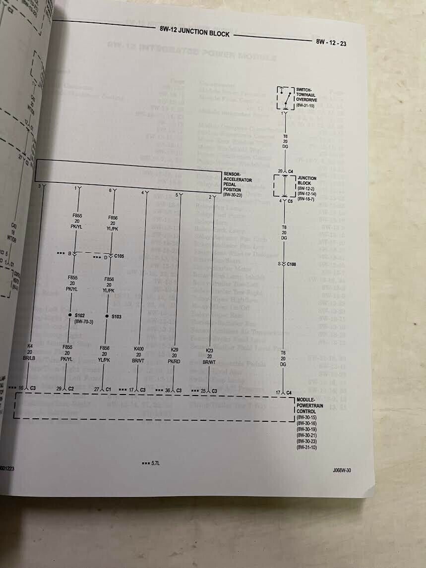 2005 Dodge Durango Electrical Wiring Diagrams Manual ETM EWD - Etsy