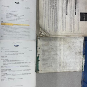 2004 Ford EXPLORER Mercury Mountaineer Service Shop Repair Manual Set Worn