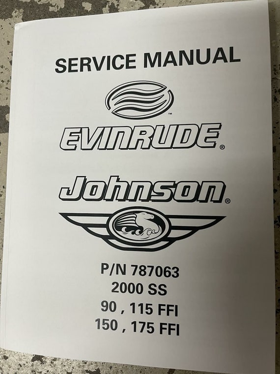 2000 Evinrude Ss 90 115 Ffi 150 175 Ffi Service S… - image 1