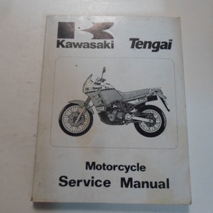 1989 1990 1992 Kawasaki Tengai Motorcycle Service Repair Manual 99924-1113-03