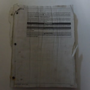 1999 MerCruiser 27 Marine Engines V-8 Diesel D7.3L Service Manual WATER DAMAGED